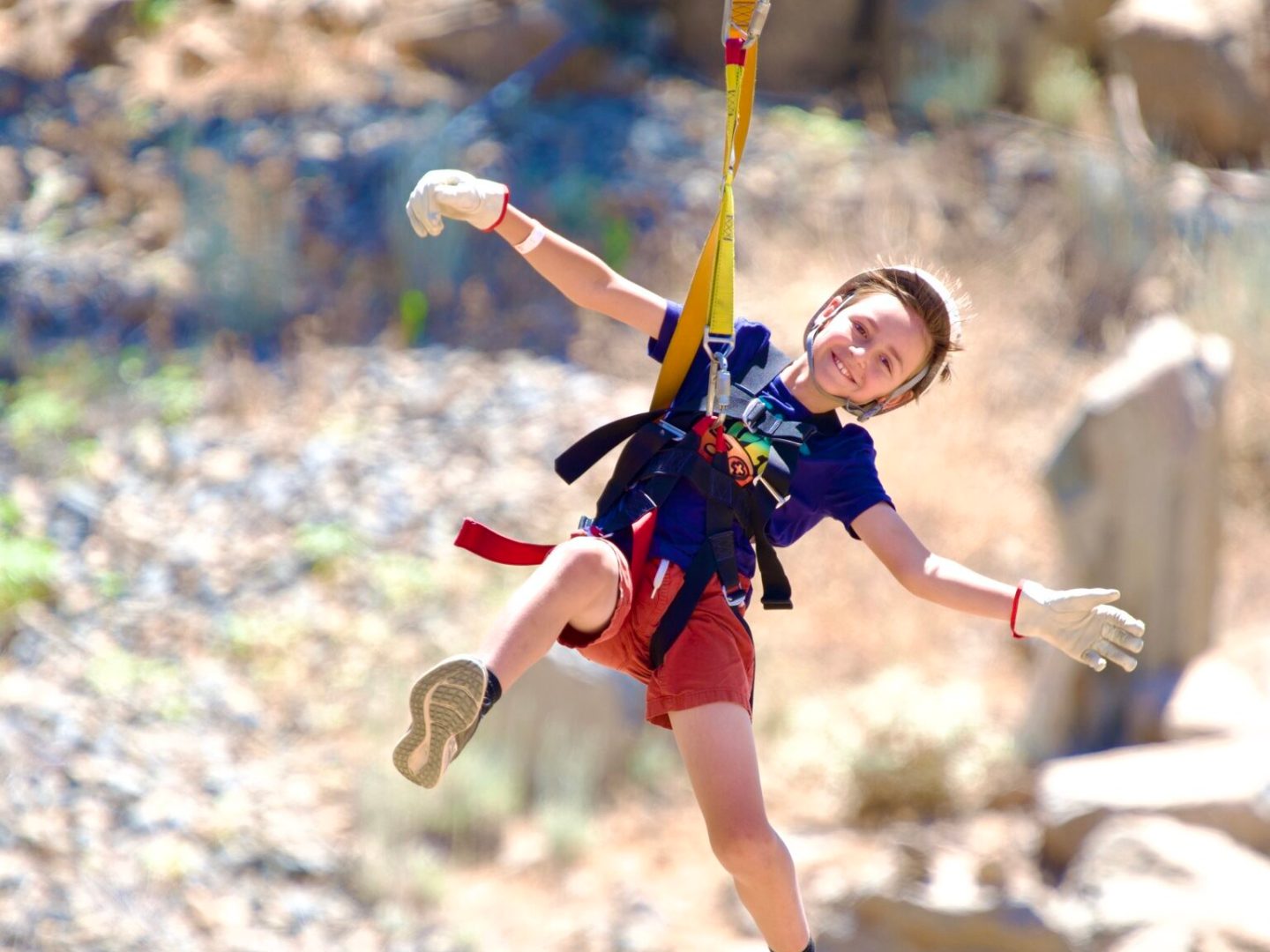 a man jumping in the air