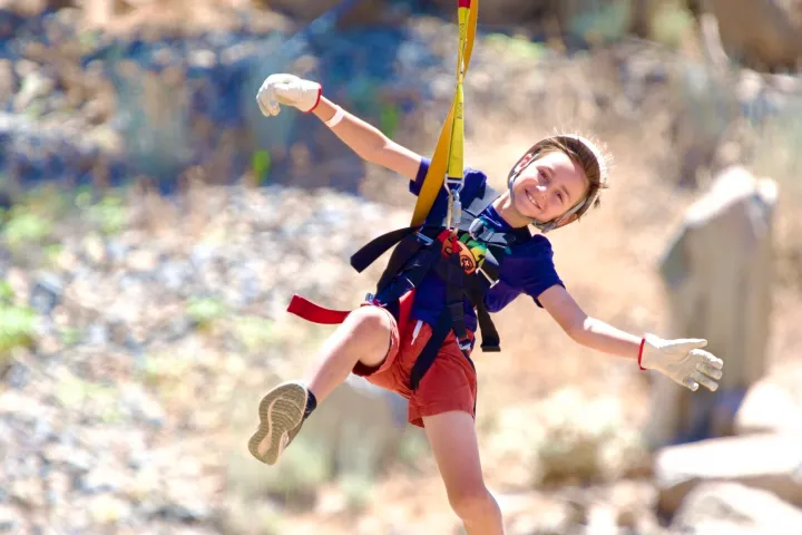 a man jumping in the air